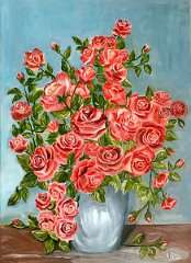 quadro10 * Rose rosse per te * 436 x 600 * (126KB)