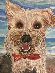 quadro6 * Cagnolino di Felice Battiata * 450 x 600 * (112KB)